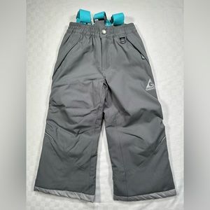 GIRLS’ PERFORMANCE SNOW PANT WITH REMOVABLE SUSPENDERS